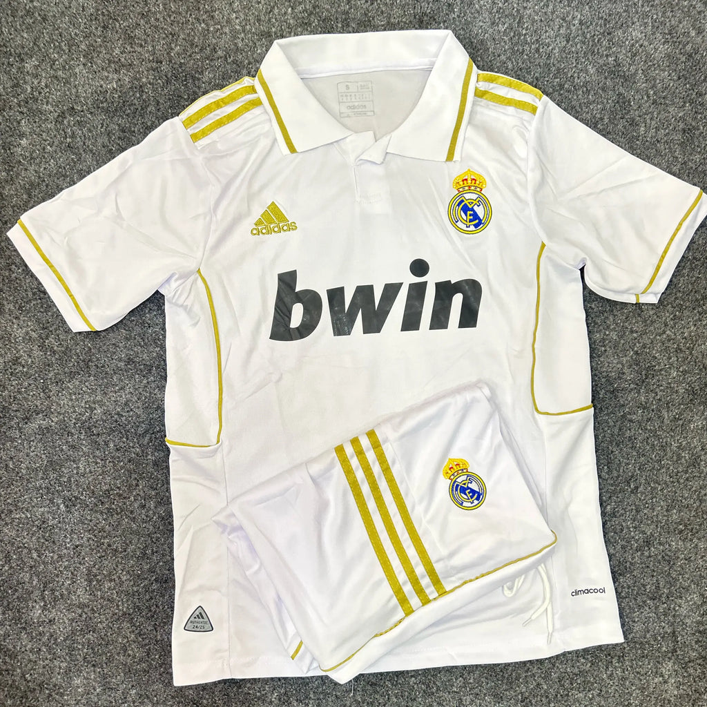 REAL MADRID HOME 2011/12 OFFICIAL RETRO KIT