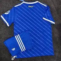 Real Madrid 2025/26 Third Kit – Blue Edition with shorts