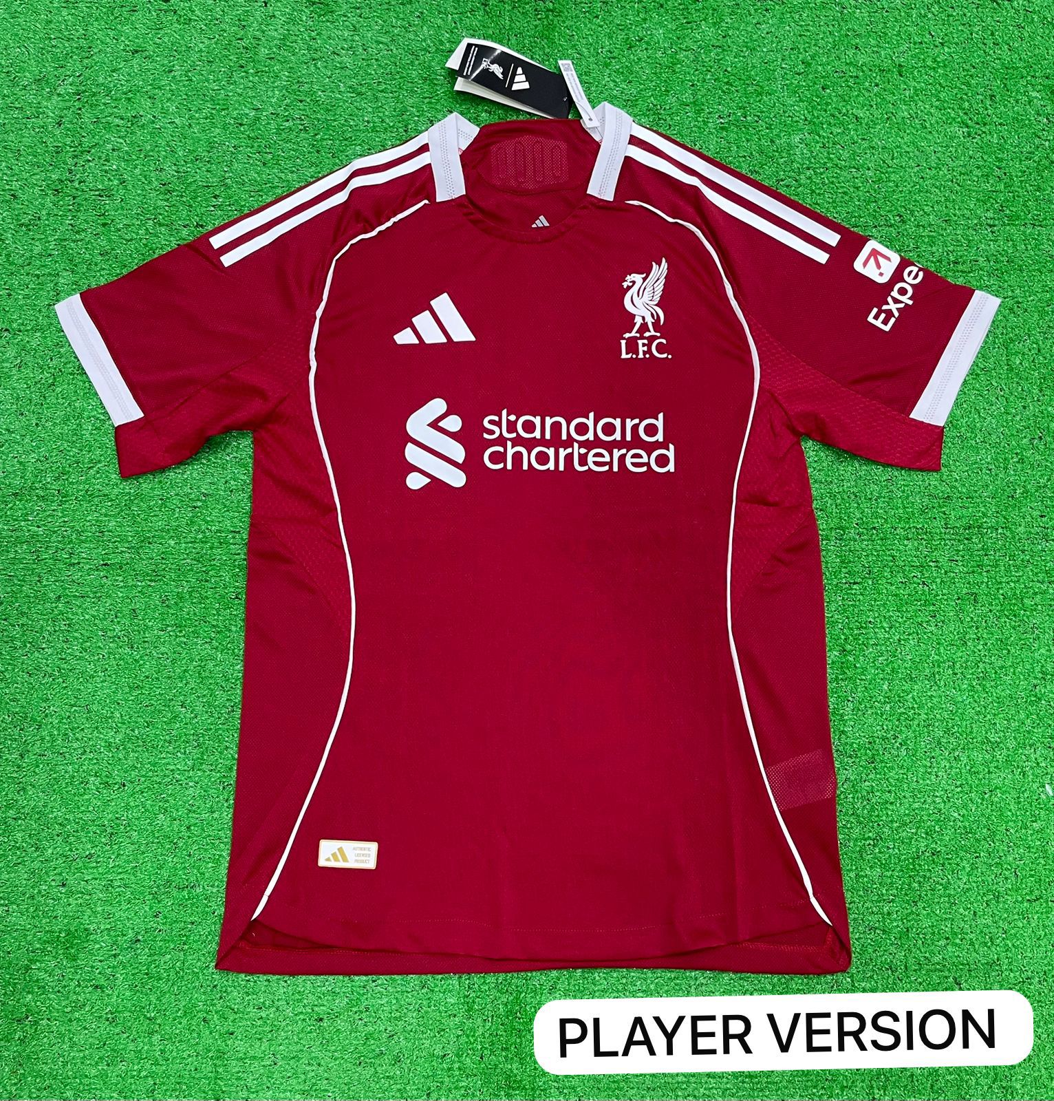 Liverpool home 25/26 season player edition