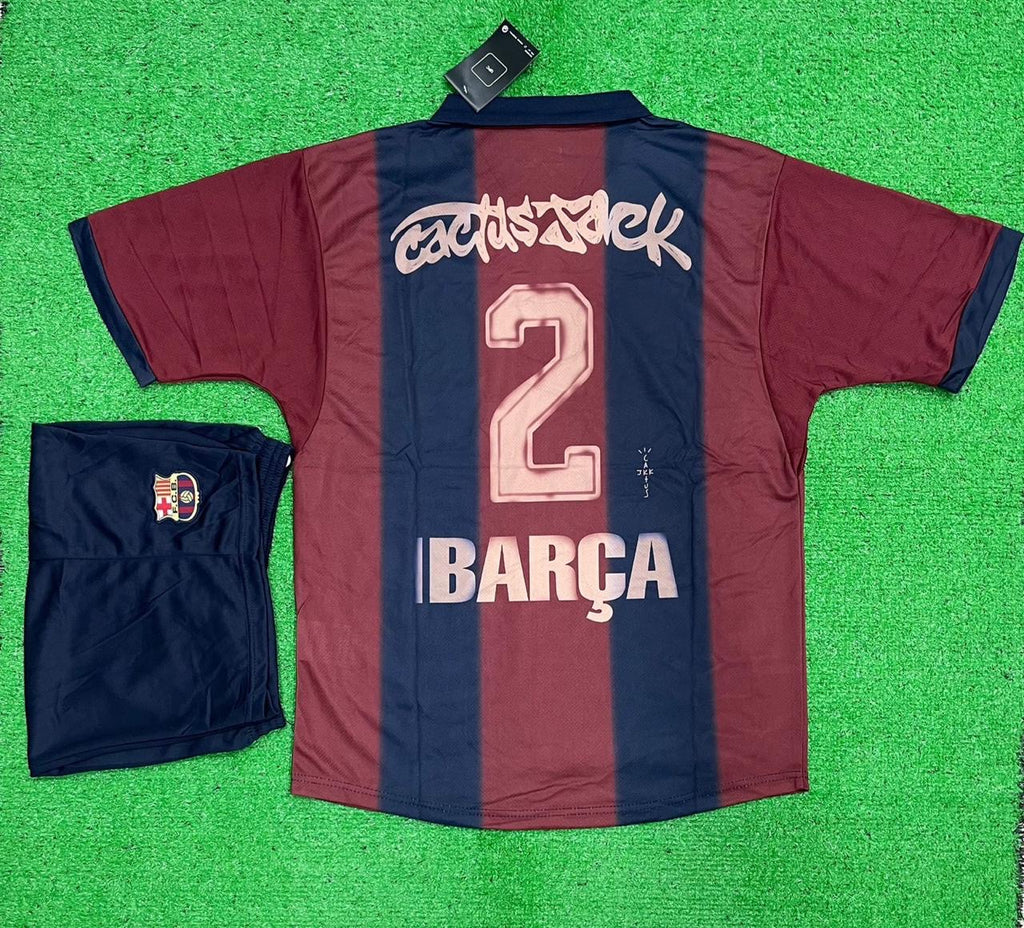 FC   BARCELONA   X   CJ   RETRO   -   SET