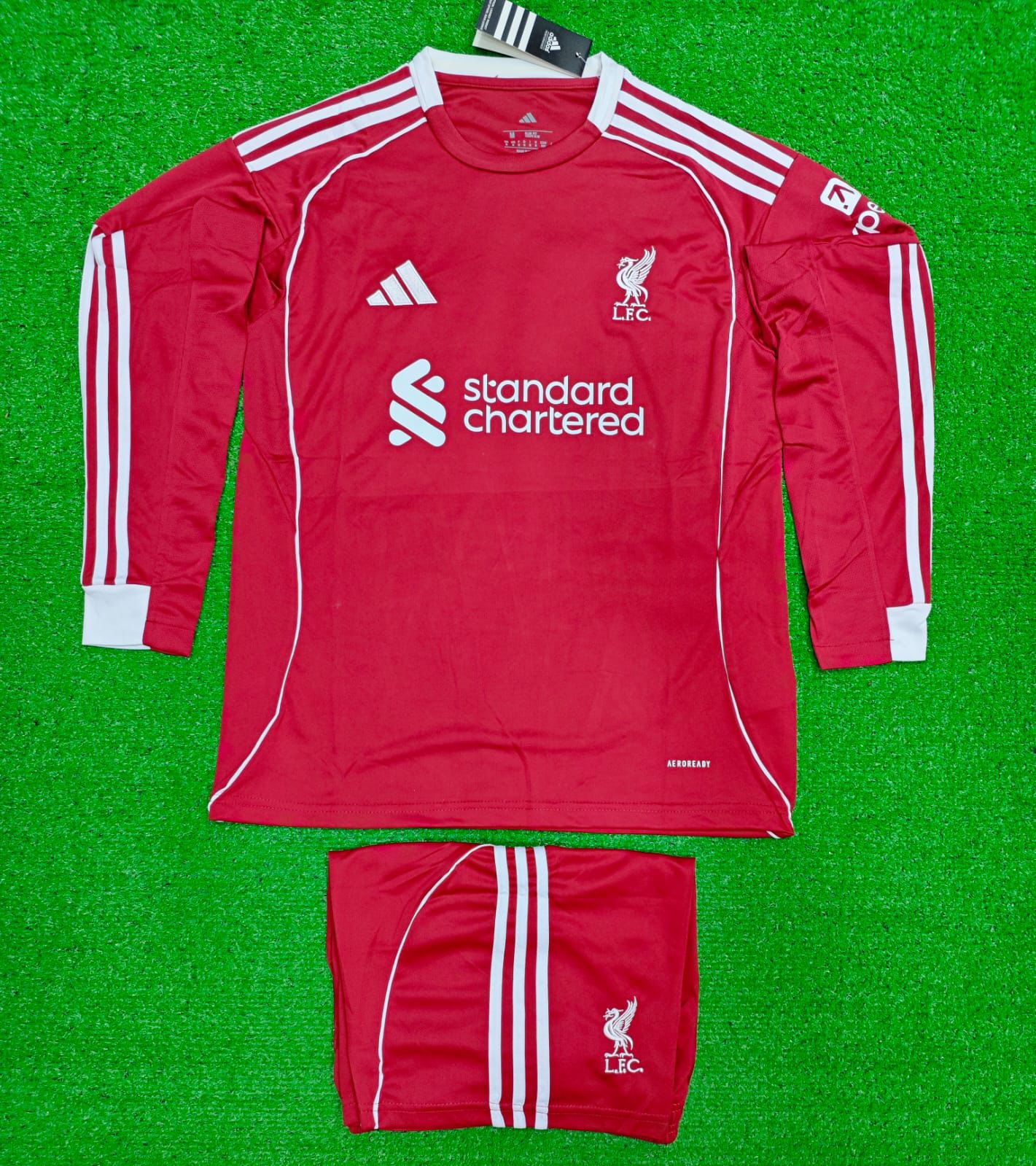 Liverpool FC Classic Red Long Sleeve Jersey Set | Premium Quality Match Ready